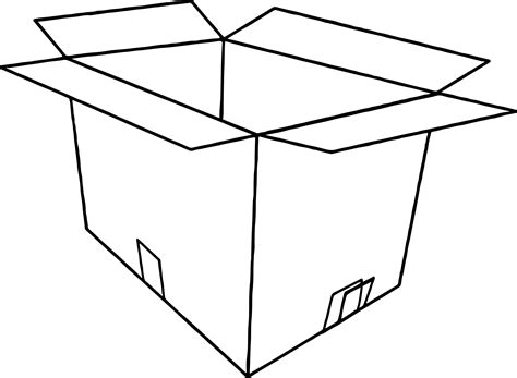 open box coloring pages coloring pages