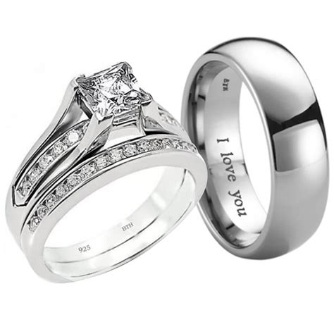 amazing style wedding ring sets