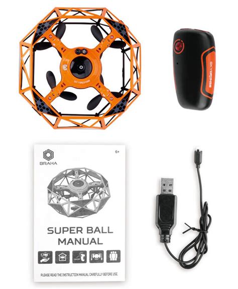 sky drones drone interactif super ball orange toys   canada
