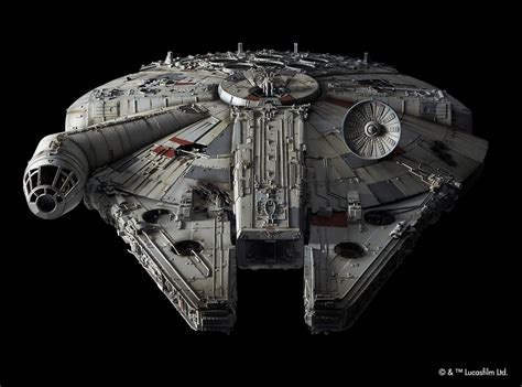 nycc exclusive millennium falcon model   starship   dreams nerdist
