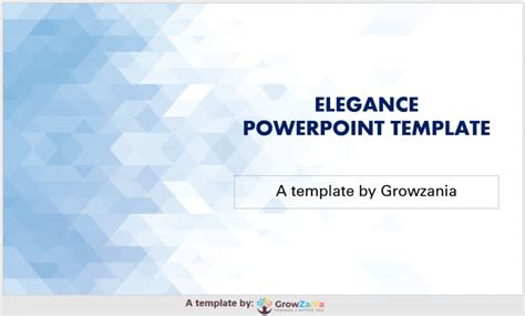 elegance  simple powerpoint template