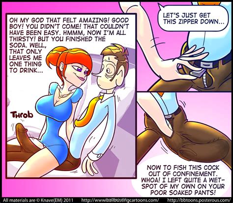 ballbusting the cougar porn comix