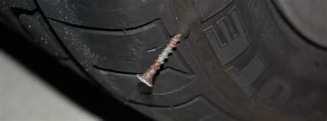 punctured tires   repair    replace