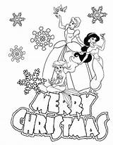 Coloring Princesses Frozen Merry Wishing Sofestive Hmcoloringpages sketch template