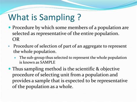 sampling techniques powerpoint    id