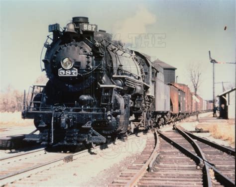 nkp    left front view  train  nickel plate archive