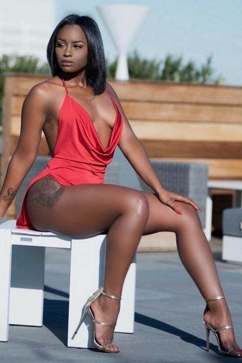 What A Beautiful Legs She Has Beautiful Black Women Black Beauties