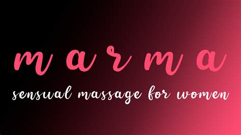 you sensual massage for women