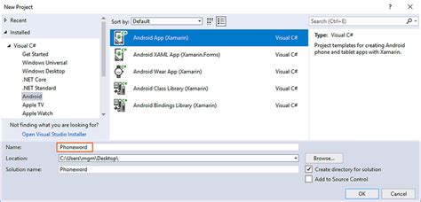 android quickstart xamarin microsoft learn