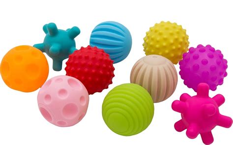 bolcom  stuks educatieve baby speelgoed ballen multifunctioneel multicolor speel