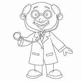 Doctor Stethoscope Coloring Pages Printable Color Vaccinations Toddler Will sketch template