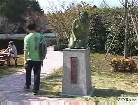 a living nude female japanese garden statue porn tube