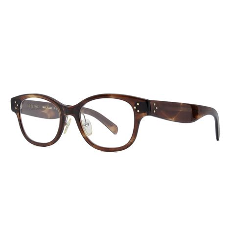 céline vincenza acetate eyeglass frames havana women s designer