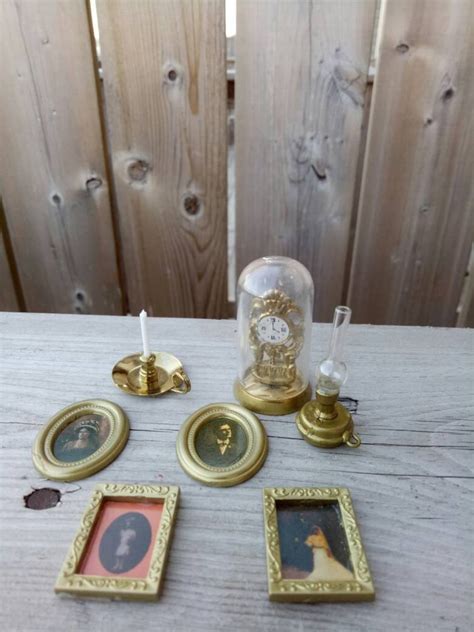 miniatures antique set etsy