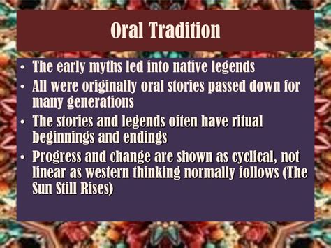 oral literature powerpoint    id