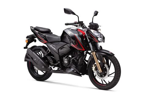 tvs apache rtr    single channel abs launched  rs  lakh   bikes