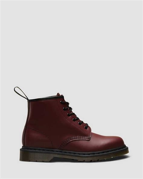 smooth leather ankle boots dr martens