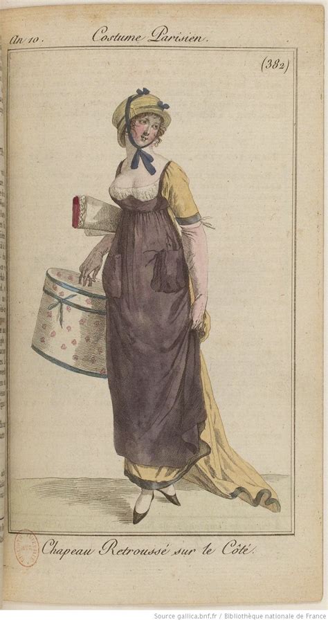 journal des dames  des modes    gallica regency dress regency era opera dress