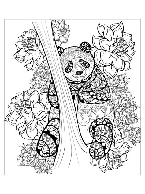 combo panda coloring pages printable panda   china national