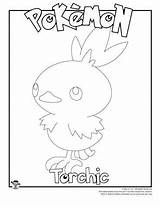 Torchic Woo sketch template