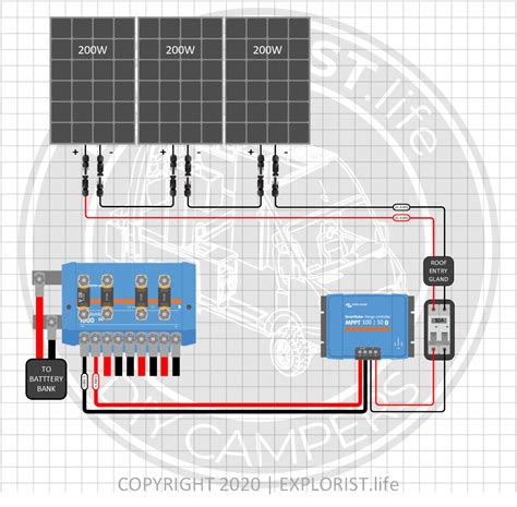 inverter  ah lithium    solar camper wiring diagram exploristlife