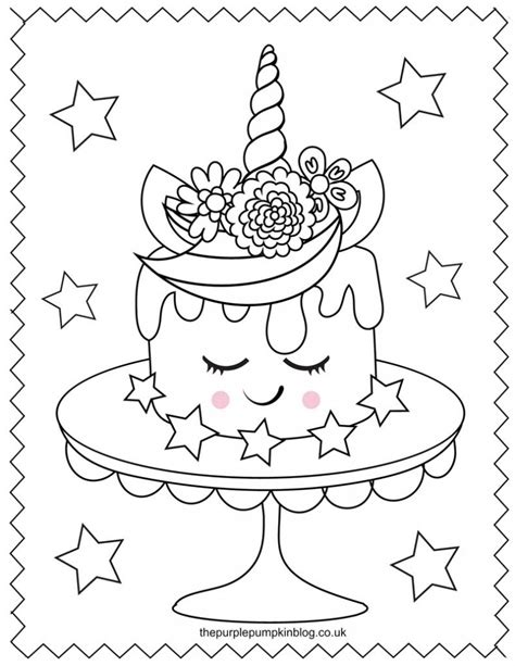 super sweet unicorn coloring pages  printable colouring book