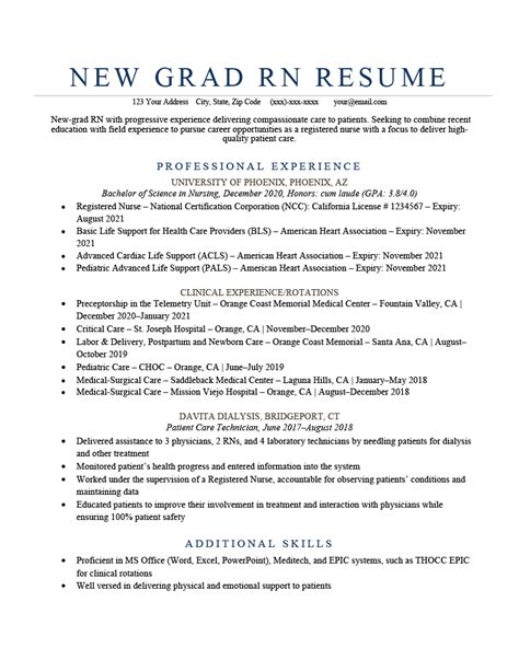 resume sample  fresh graduate