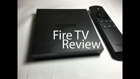 amazon fire tv  review youtube