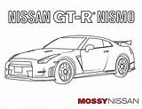 Nissan Gtr Rogue Mossy sketch template