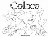 Coloring Colors Pages Pdf Book Cover sketch template
