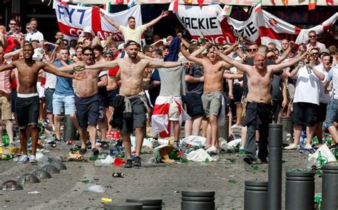 russian hooligans hunt down england fans in sickening street battles in