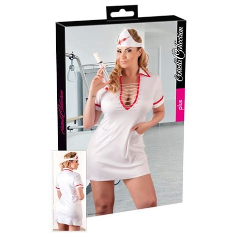 Plus Size Nurse Dress Set Sexshopcy