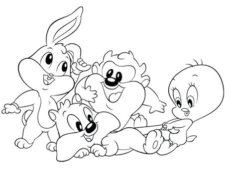 baby disney characters coloring pages  getdrawings