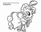 Pony Little Coloring Pages Kids sketch template