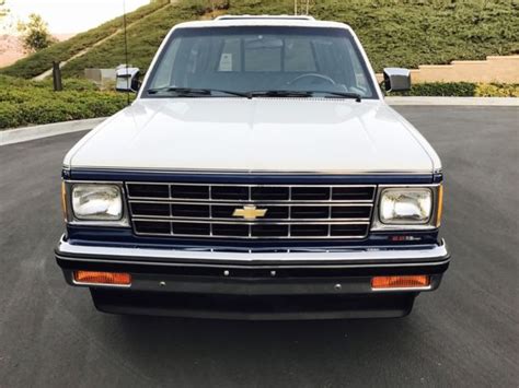 1986 S10 Tahoe Pickup Truck All Original Only 21000 Miles