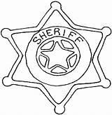 Sheriff Coloring Callie Getdrawings Pages Badge sketch template