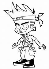 Johnny Test Coloring Pages Printable Colouring Kids Print Cartoons Cartoon Sheets Color Drawing Discover sketch template