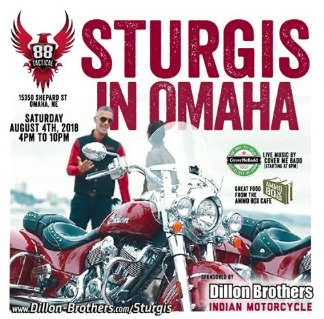 sturgis in omaha with 88 tactical dillon brothers