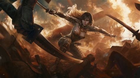Fantasy Warrior Girl With Sword Hd Fantasy Girls 4k Wallpapers