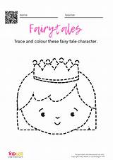 Tracing Fairytales Kidpid sketch template