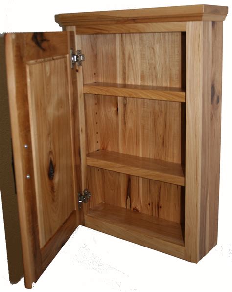 rustic hickory medicine cabinet barn wood furniture