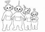 Teletubbies Coloring Pages Po Drawing Outline Cartoons Printable Print Clipart Dipsy Kleurplaat Color Clip Drawings Getdrawings Getcolorings Cliparts La Kb sketch template