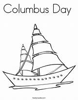 Coloring Columbus Kapal Layar Sailboat Blue Sailed Ocean Favorites Login Template Add Twistynoodle Built California Usa Noodle Outline Grandpa sketch template