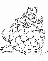 Dot Coloring Pages Life Bug Disneyclips Eating sketch template