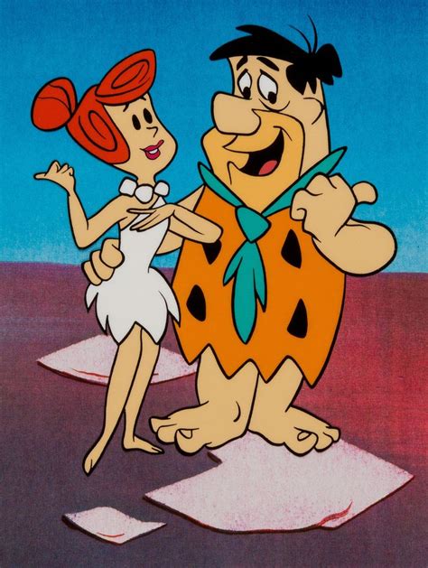 Fred And Wilma Flintstone Flintstone Cartoon Classic Cartoon