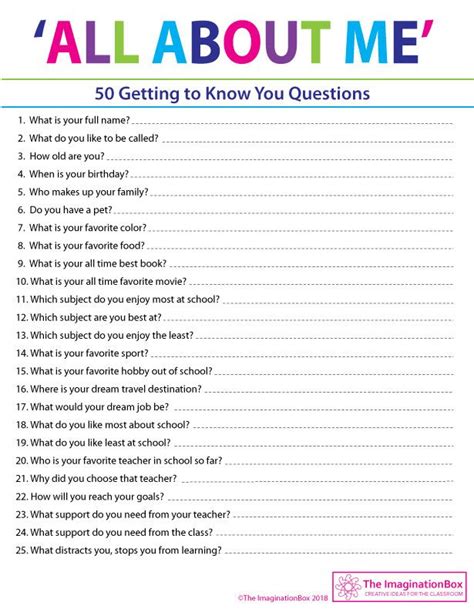 questionnaire   school     activity   activities