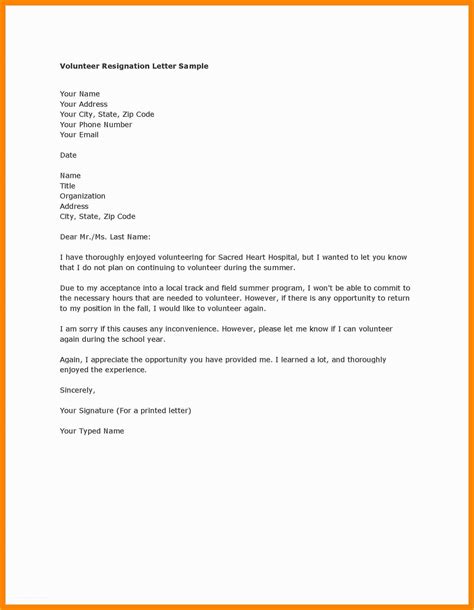 printable resignation letter template customize  print