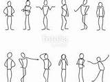 Körpersprache Kommunikation Figuren Stimme Nonverbale Nonverbal Training Sketchnotes Gespräch Koerpersprache Flipchart Stellen Weichen Wirkung Verstehen sketch template