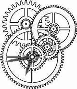 Gears Drawing Clock Gear Cogs Steampunk Drawings Tattoo Clockwork Clocks Google Search Work Tatoo Engrenagens Humility Systems Vector Coloring Robot sketch template