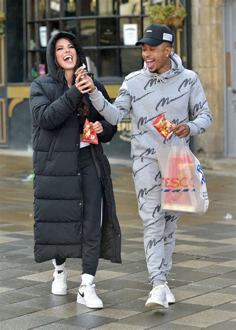 rebecca gormley and biggs chris are seen at tesco in newcastle 51